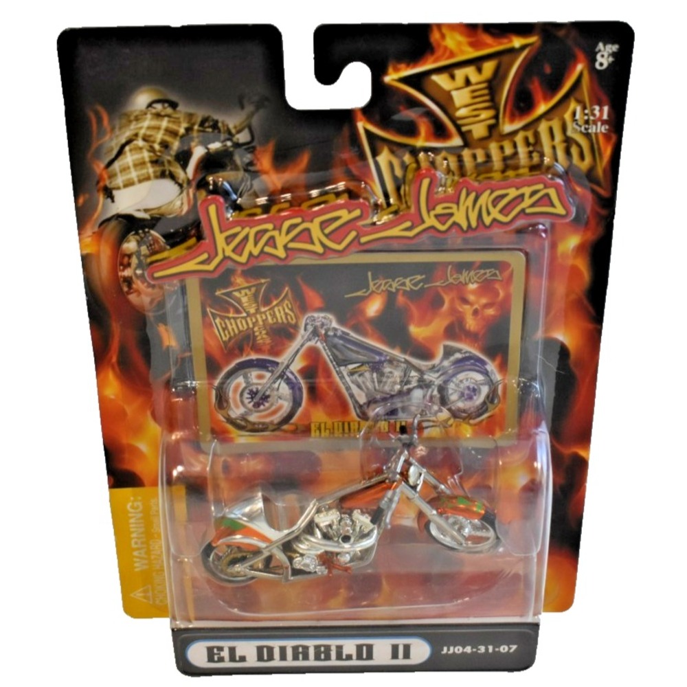 2004 Jesse James West Coast Choppers El Diablo 2 JJ04-31-07 1:31 Scale